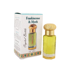 Anointing Oil - Frankincense and Myrrh - Glass Luxury crystal bottle 12 ml, 0.4 fl.oz. - The Peace Of God®