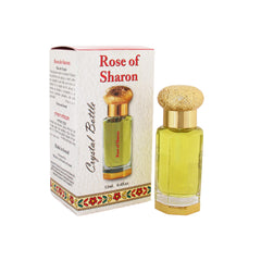 Anointing Oil - Rose of Sharon - Glass Luxury crystal bottle 12 ml, 0.4 fl.oz. - The Peace Of God®