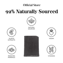 Moisture-Lock Matte: Deep Cleansing Mud Soap (Face & Body, 125 gr) - The Peace Of God®