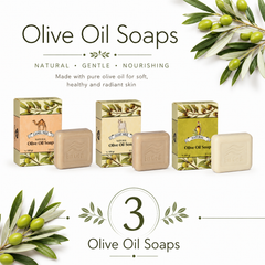 Special Deal Buy 3 at $35.90 , Olive oil soap Natural Goat Milk Camel Milk