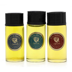 The Original Perfumes of The Bible , Holy land gift pack 10ml x 3 Anointing oils .Lion of Judah - King David - King Solomon. - The Peace Of God®