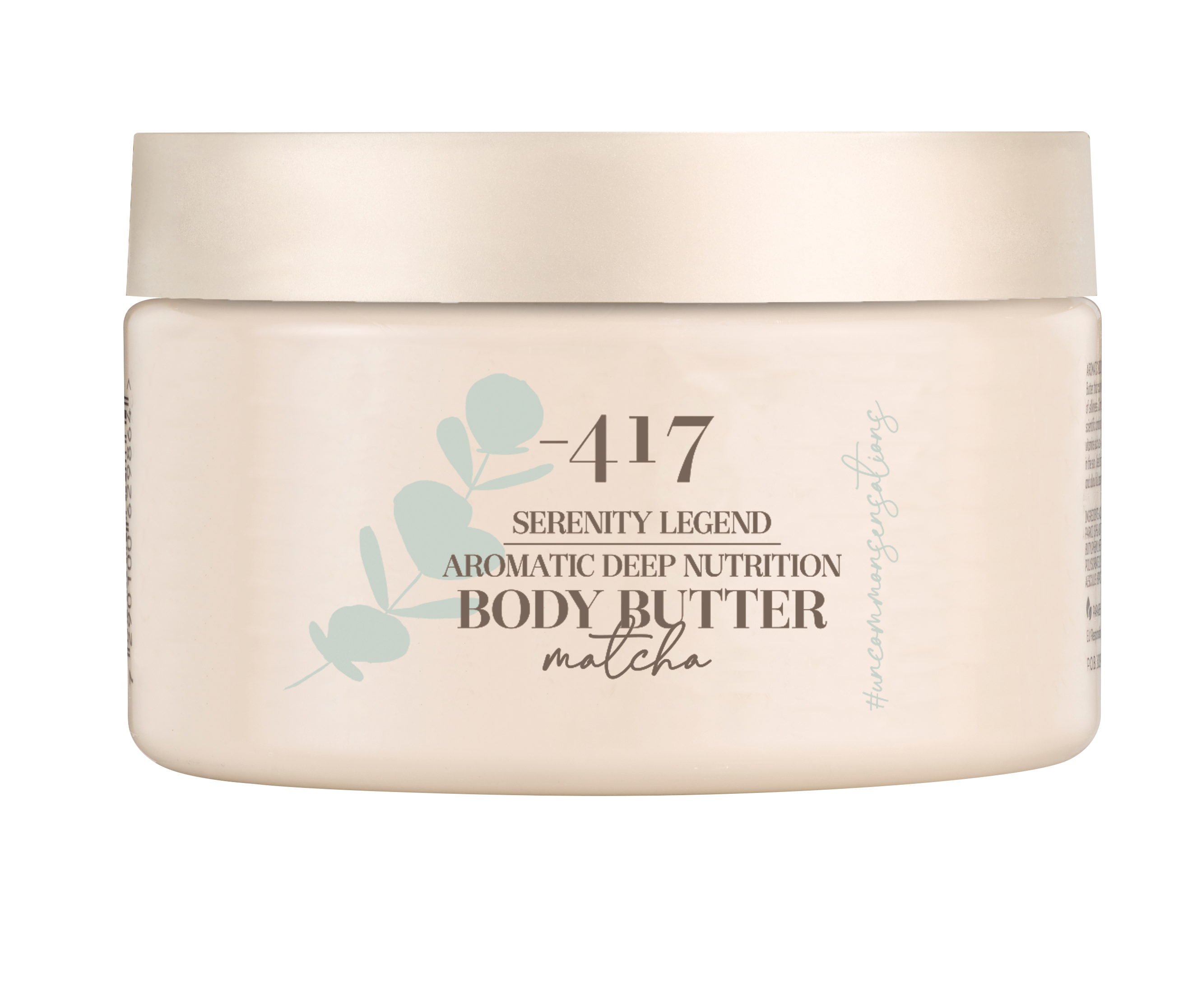 Aromatic Deep Nutrition Body Butter – Matcha body care , 250 ml . Minus 417 - The Peace Of God®
