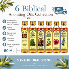 Kit on sale 6 Anointing Oils 50 ml at 67.50$, 1.7 fl oz Free shipping