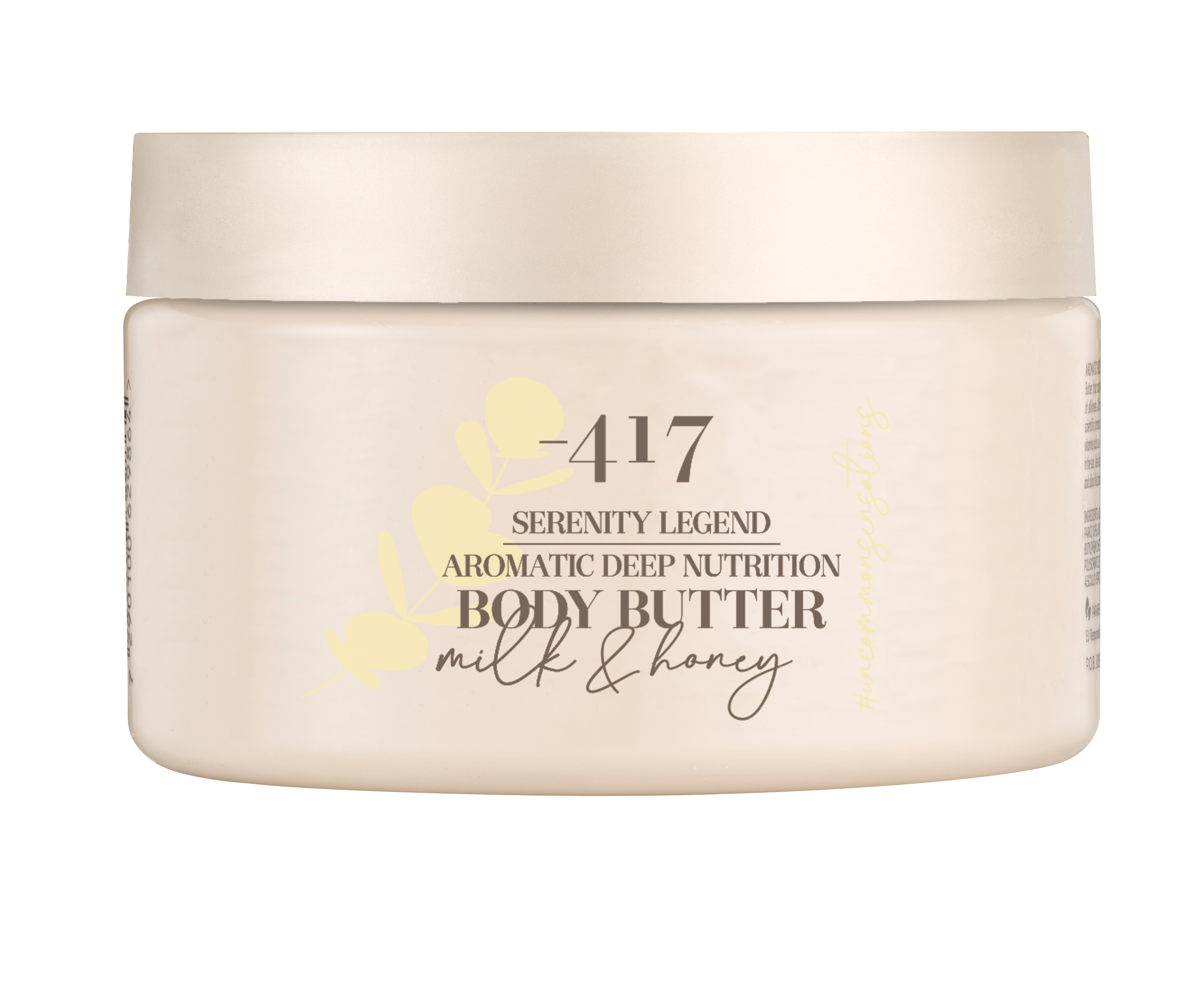 Aromatic Deep Nutrition Body Butter – Milk & Honey body care , 250 ml . Minus 417 - The Peace Of God®