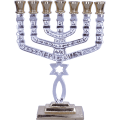 The Grafted In Menorah / 5 Inch - 13 Cm - The Peace Of God®
