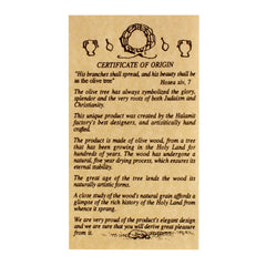 Praying Hands From Olive Wood , Product height - 6.29 inches (16 cm) - The Peace Of God®