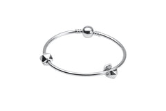 Silver Spacer Bead - Geometric Shaped - The Peace Of God®