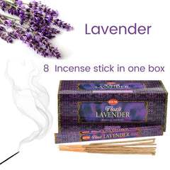 Lavender Incense - 8 stick in a box - The Peace Of God®