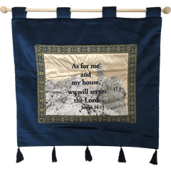 As For Me Banner-Blue - The Peace Of God®