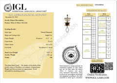 Nano Sim OB + NT 14K Gold Pendant Studded with 30 Diamonds in Messianic Symbol Design - The Peace Of God®