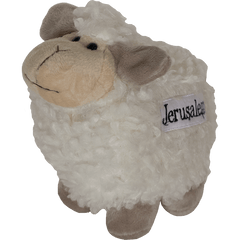 Jerusalem Fuzzy Sheep Plush Toy - The Peace Of God®