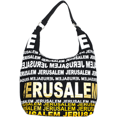 City Hobo Bag with Jerusalem Gold Foil - The Peace Of God®