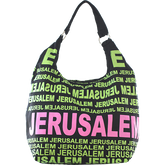 City Hobo Bag with Jerusalem Green/Pink Matte - The Peace Of God®