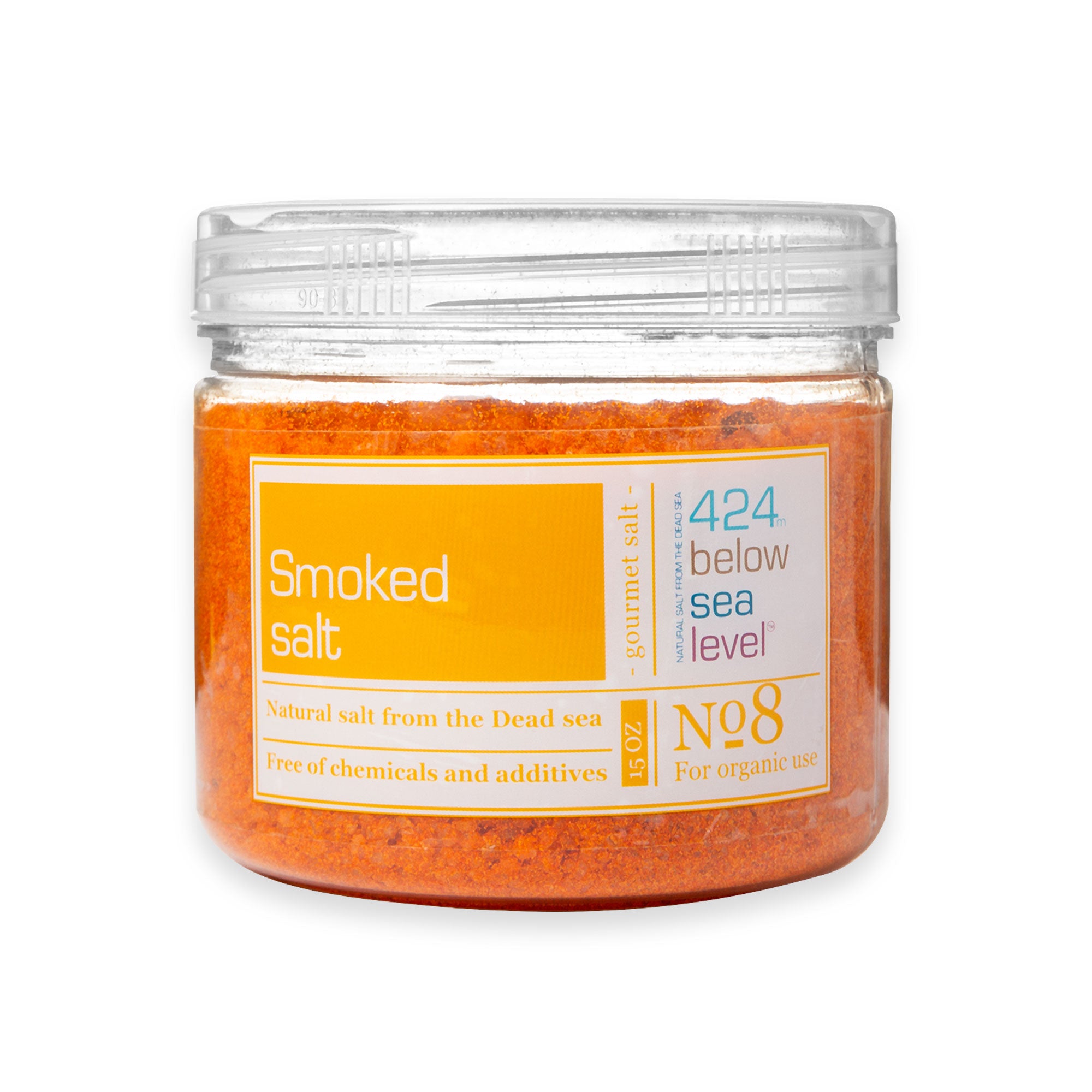 Smoked Salt , from the Dead Sea 400 gr/14.10 oz - The Peace Of God®
