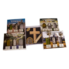 The Peace of God Set - Special Deal Buy 5 at $24.9 - 1 Olive Wood Cross + 4 Holy land Gift Pack - The Peace Of God®