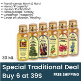 Kit on sale 6 Anointing Oils 30 ml at 39$ - The Peace Of God®