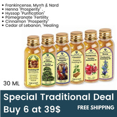 Kit on sale 6 Anointing Oils 30 ml at 39$ - The Peace Of God®