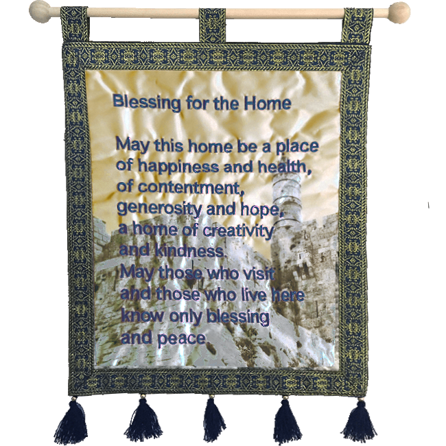 Blessing for the Home Banner-Blue - The Peace Of God®