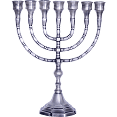 Large Knops Ornamental Menorah 10 inches - 26 cm - The Peace Of God®