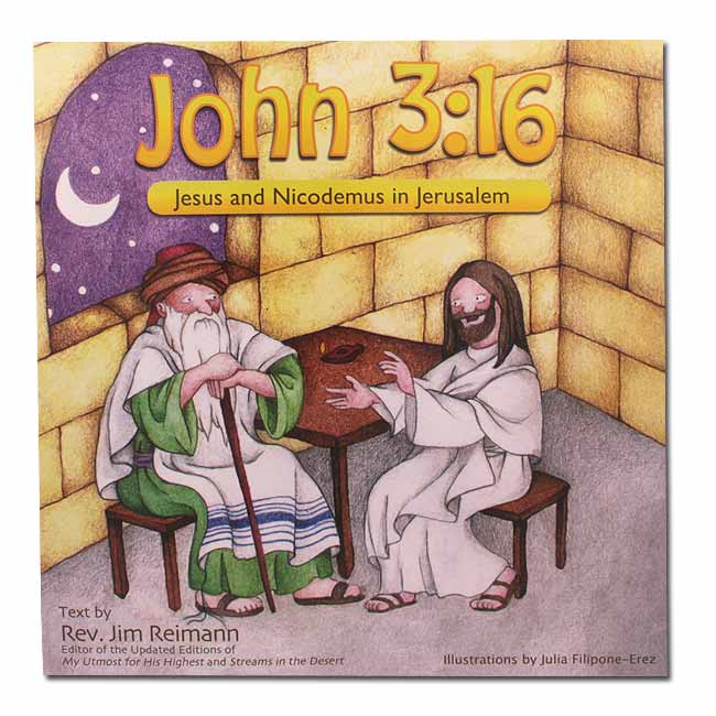 John 3:16: Jesus and Nicodemus in Jerusalem Children's Book - The Peace Of God®