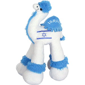Israel Flag Plush Camel-Large - The Peace Of God®