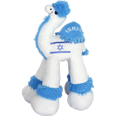 Israel Flag Plush Camel-Large - The Peace Of God®