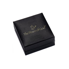 Nano Sim NT Silver Pendant - The Messianic symbol Studded with Eilat Stone (Front and Back) - The Peace Of God®