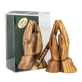 Praying Hands From Olive Wood , Product height - 6.29 inches (16 cm) - The Peace Of God®