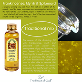 Anointing Oil - Frankincense, Myrrh and Spikenard 250 ml, 8.5 fl.oz. - The Peace Of God®