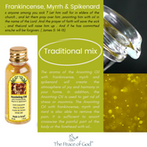 Anointing Oil - Frankincense, Myrrh and Nard 30 ml, 1 fl.oz. - The Peace Of God®