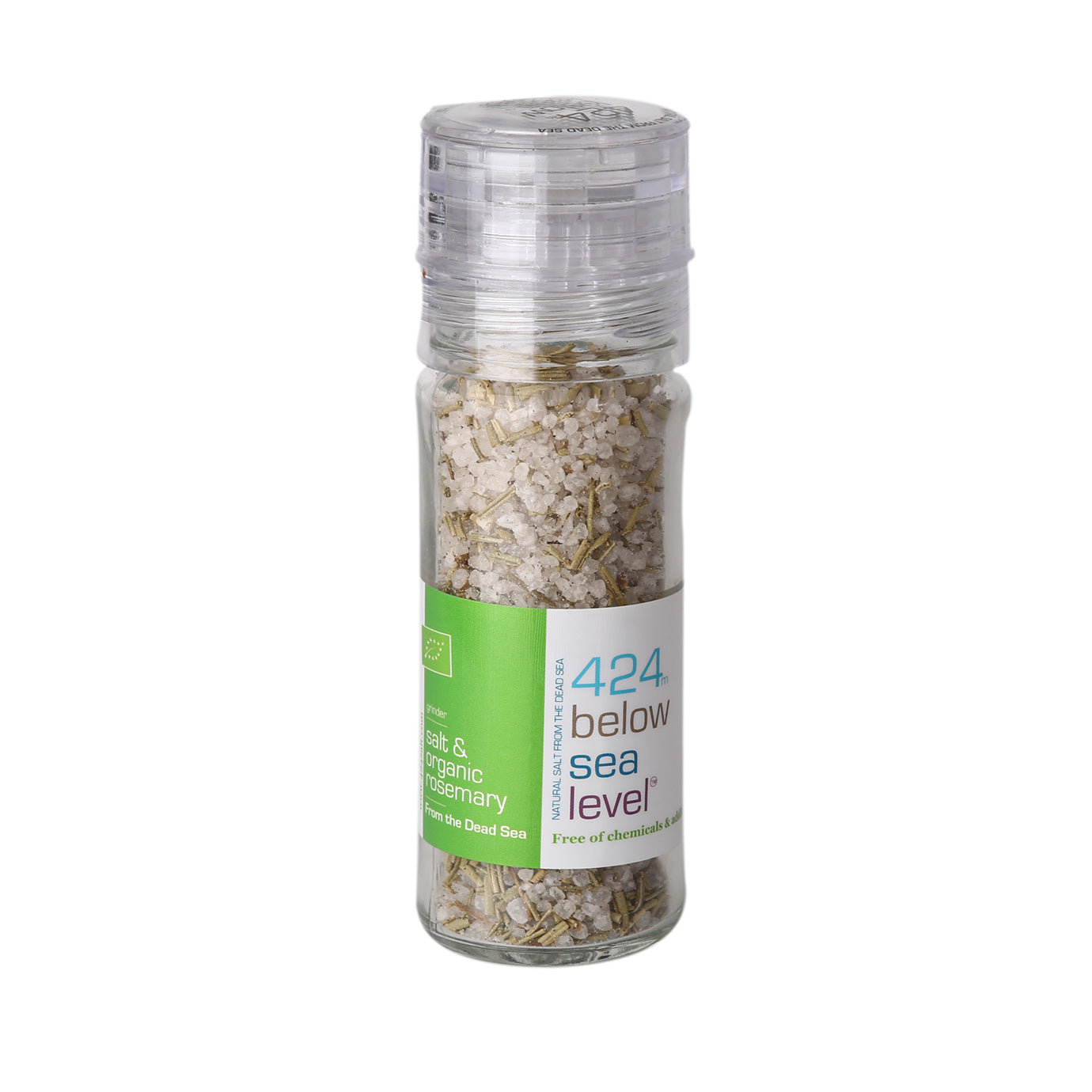 Salt & Organic Rosemary, from the Dead Sea 110gr/3.87 oz - The Peace Of God®