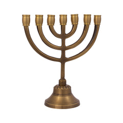 Mini menorah antique bronze finish /6 inches -15cm - The Peace Of God®