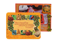 Israel's Species Placemat and Coaster Set - The Peace Of God®
