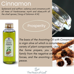 Anointing Oil - Cinnamon Prosperity 100 ml, 3.74 fl.oz. - The Peace Of God®