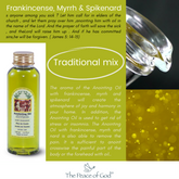 Anointing Oil - Frankincense, Myrrh and Spikenard 100 ml, 3.74 fl.oz - The Peace Of God®