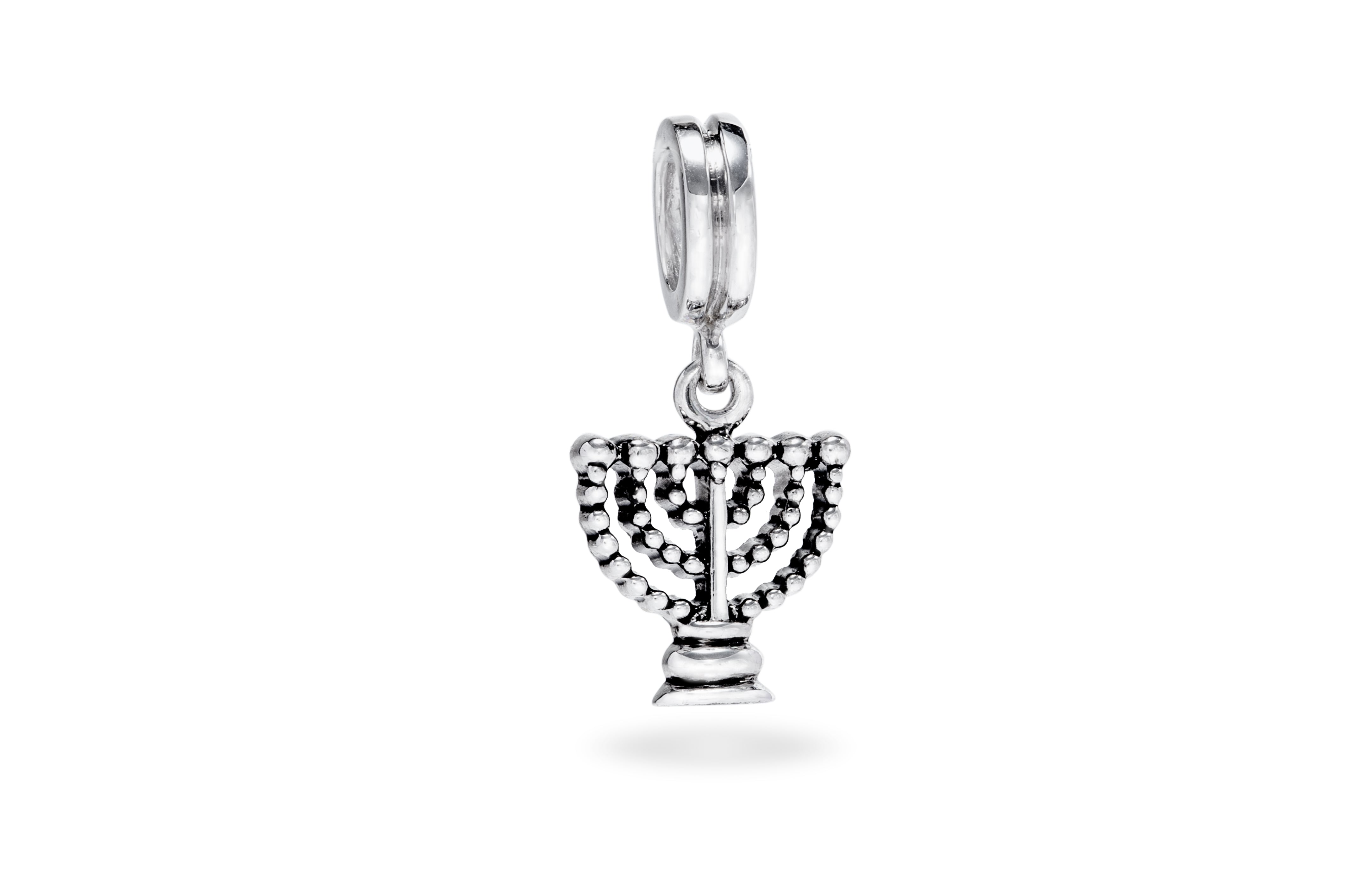 Menorah Silver Bead - The Peace Of God®