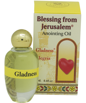 Blessing From Jerusalem Anointing Oil - Gladness 12 ml, 0.4 fl.oz.