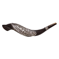 Hand Decorated Kudu Horn Shofar 40-50 cm , 15-20" - The Peace Of God®
