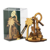 Nativity set From Olive Wood / Wooden Statue Nativity Scene from Natural Olive Wood - The Peace Of God®