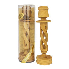 Candlestick From Olive Wood - The Peace Of God®