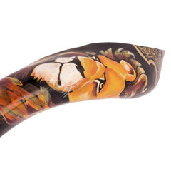 Painted Kudu Shofar Jerusalem"lion of Judah" From Israel - The Peace Of God®