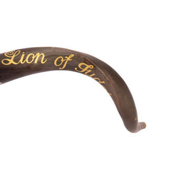 Painted Kudu Shofar Jerusalem"lion of Judah" From Israel - The Peace Of God®