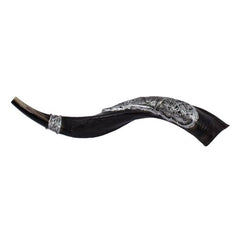Hand Decorated Kudu Horn Shofar 40-50 cm , 15-20" - The Peace Of God®