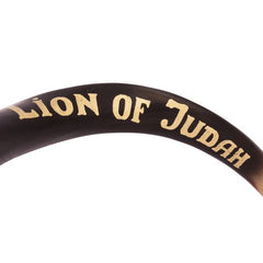 Painted Kudu Shofar Jerusalem"lion of Judah" From Israel - The Peace Of God®