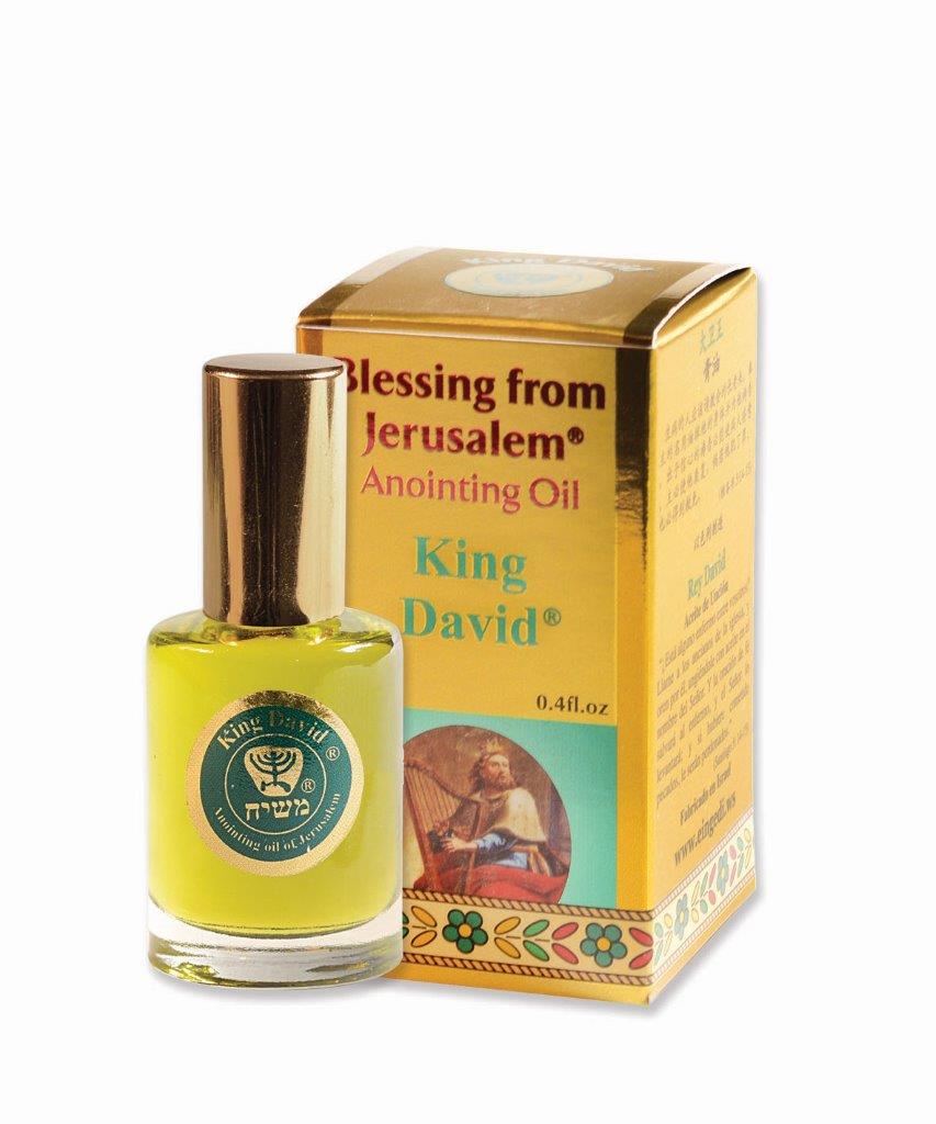 Blessing From Jerusalem - Gold Collection - King David 12 ml, 0.4 fl.oz. - The Peace Of God®