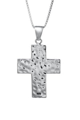 Nano Sim NT Silver Pendant - Cross - The Peace Of God®