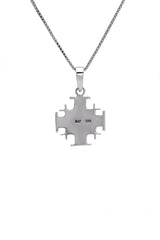 Nano Sim NT Silver Pendant - Jerusalem Cross - The Peace Of God®