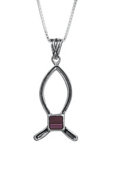Nano Sim NT Silver Pendant - Ichthys - The Peace Of God®