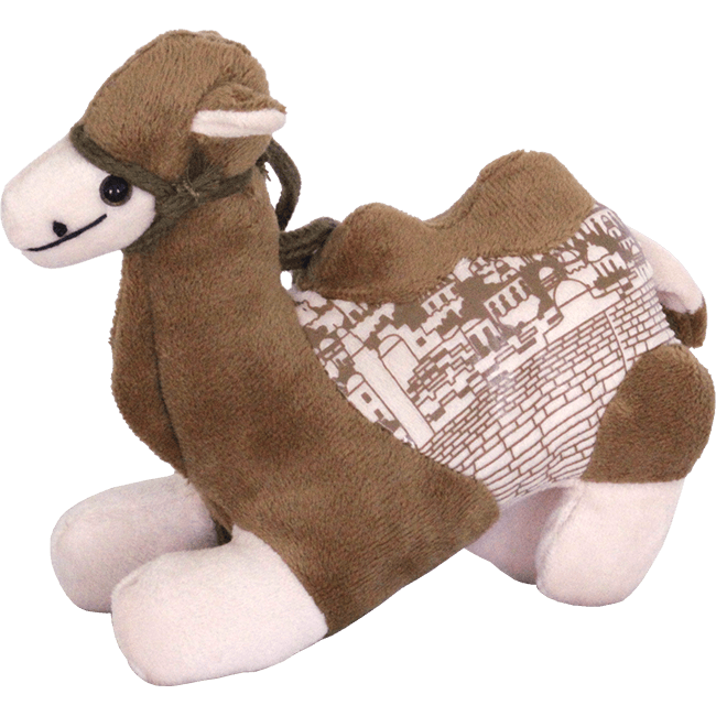 Jerusalem Colorful Plush Toy Camel