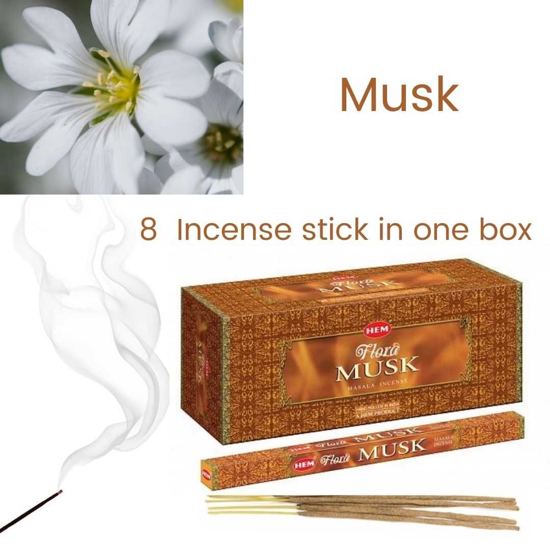 Musk Incense - 8 stick in a box - The Peace Of God®